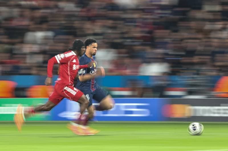 Football. UEFA Champions League. Paris Saint-Germain - Liverpool. 08.04.2026