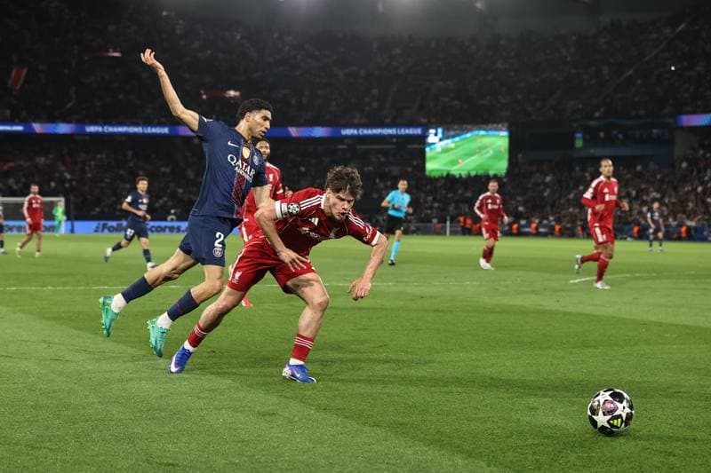 Football. UEFA Champions League. Paris Saint-Germain - Liverpool. 08.04.2026