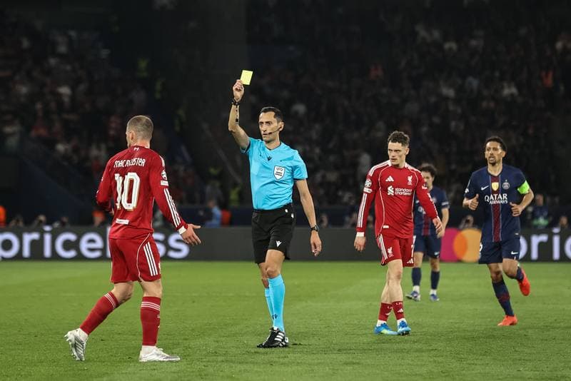 Football. UEFA Champions League. Paris Saint-Germain - Liverpool. 08.04.2026