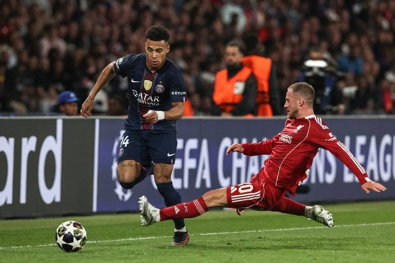 Football. UEFA Champions League. Paris Saint-Germain - Liverpool. 08.04.2026