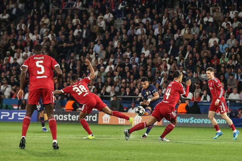 Football. UEFA Champions League. Paris Saint-Germain - Liverpool. 08.04.2026