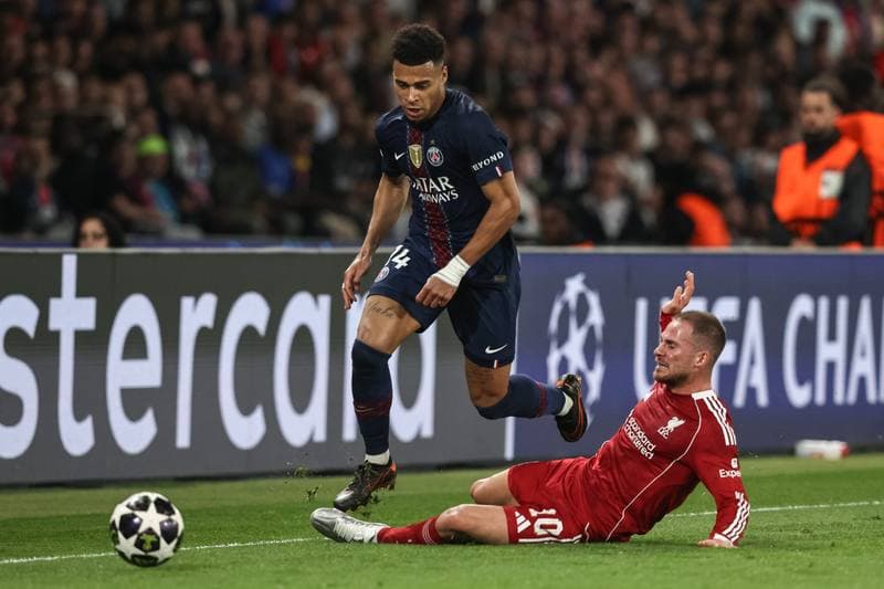 Football. UEFA Champions League. Paris Saint-Germain - Liverpool. 08.04.2026