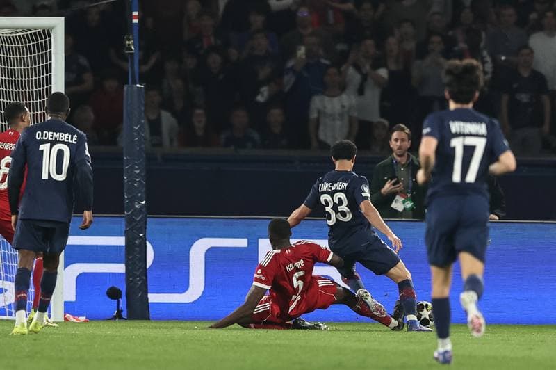 Football. UEFA Champions League. Paris Saint-Germain - Liverpool. 08.04.2026