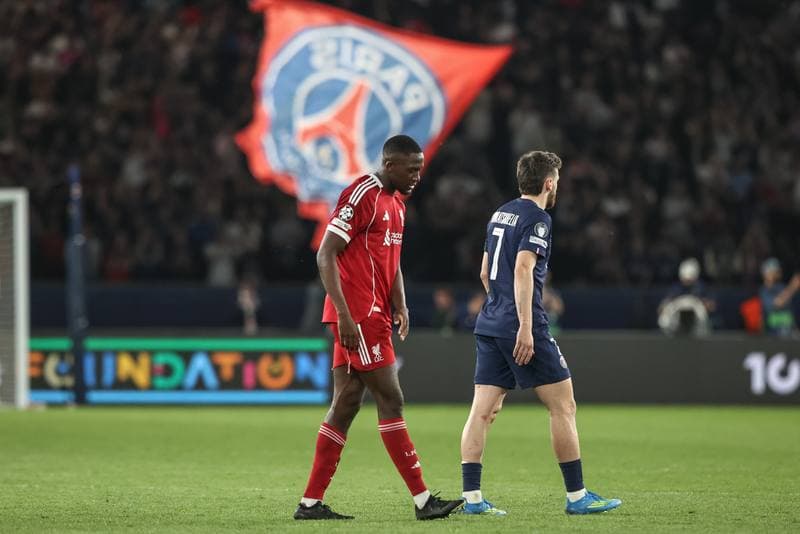 Football. UEFA Champions League. Paris Saint-Germain - Liverpool. 08.04.2026