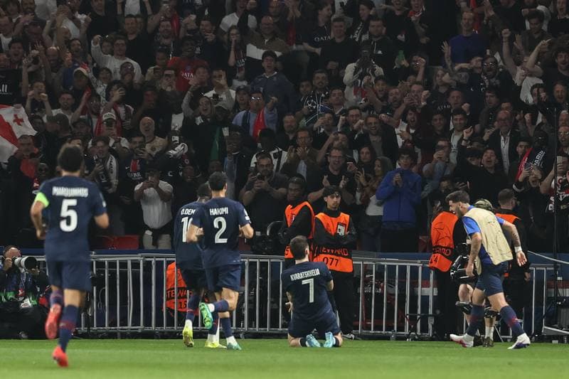 Football. UEFA Champions League. Paris Saint-Germain - Liverpool. 08.04.2026