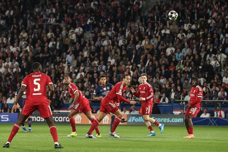 Football. UEFA Champions League. Paris Saint-Germain - Liverpool. 08.04.2026