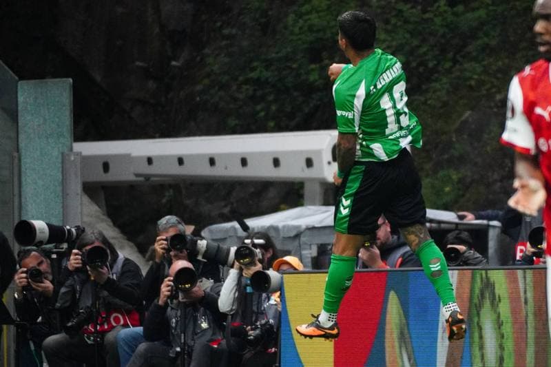 Football. UEFA Europa League. SC Braga - Real Betis. 08.04.2026