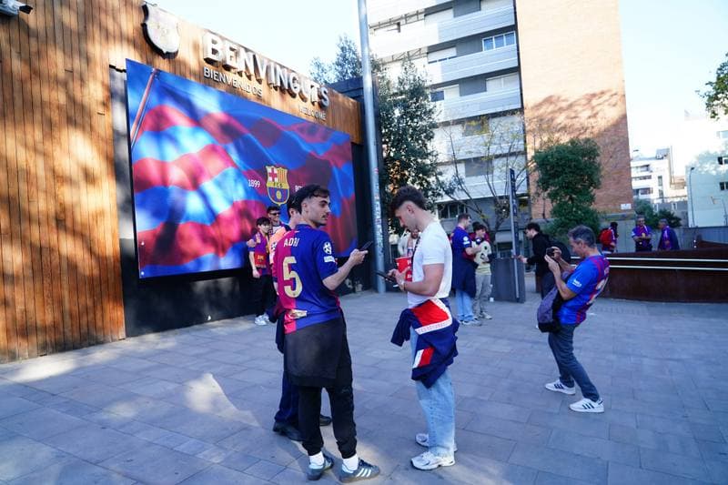 Football. UEFA Champions League. FC Barcelona - Atletico Madrid. 08.04.2026