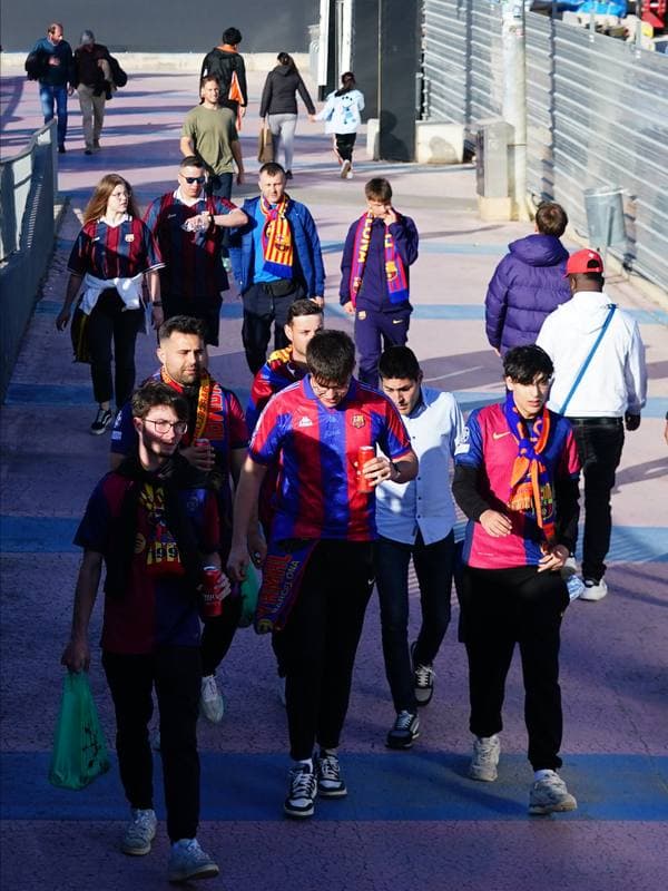 Football. UEFA Champions League. FC Barcelona - Atletico Madrid. 08.04.2026