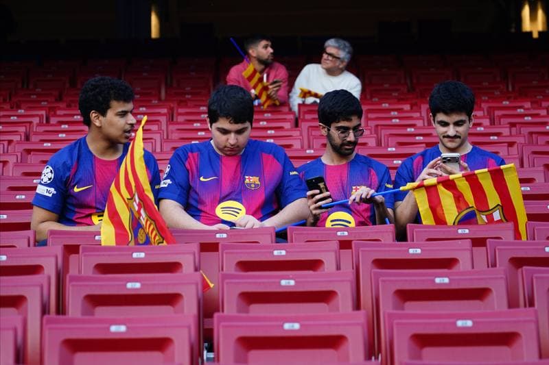 Football. UEFA Champions League. FC Barcelona - Atletico Madrid. 08.04.2026