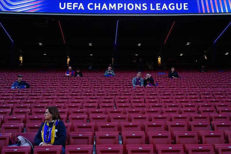 Football. UEFA Champions League. FC Barcelona - Atletico Madrid. 08.04.2026