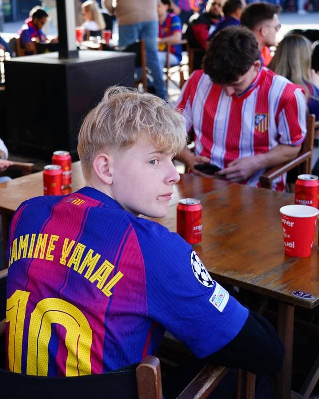 Football. UEFA Champions League. FC Barcelona - Atletico Madrid. 08.04.2026