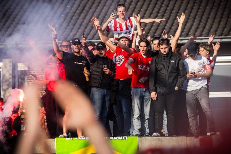 Football. PSV Eindhoven. Celebration. 07.04.2026
