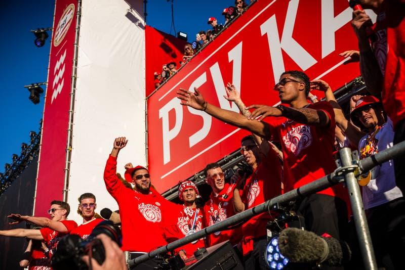 Football. PSV Eindhoven. Celebration. 07.04.2026