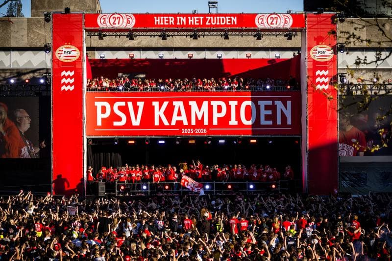 Football. PSV Eindhoven. Celebration. 07.04.2026