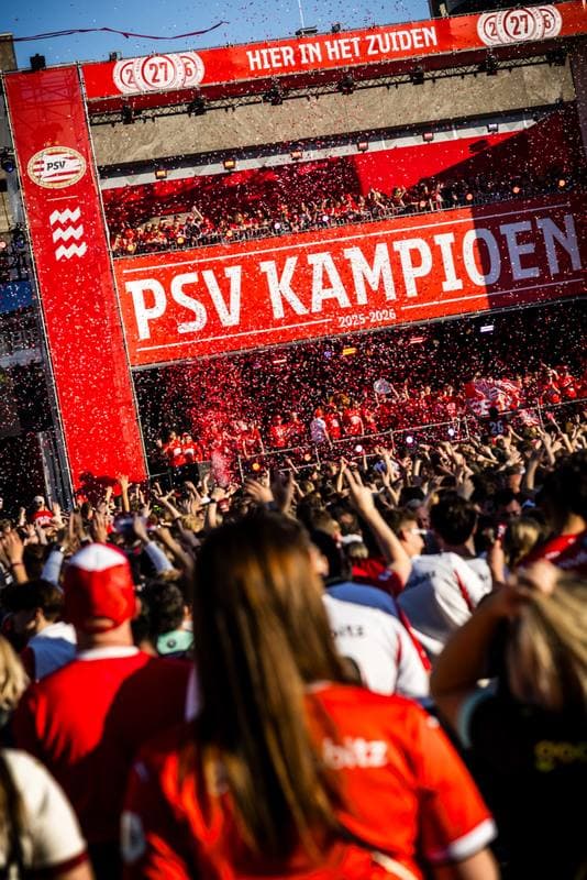 Football. PSV Eindhoven. Celebration. 07.04.2026