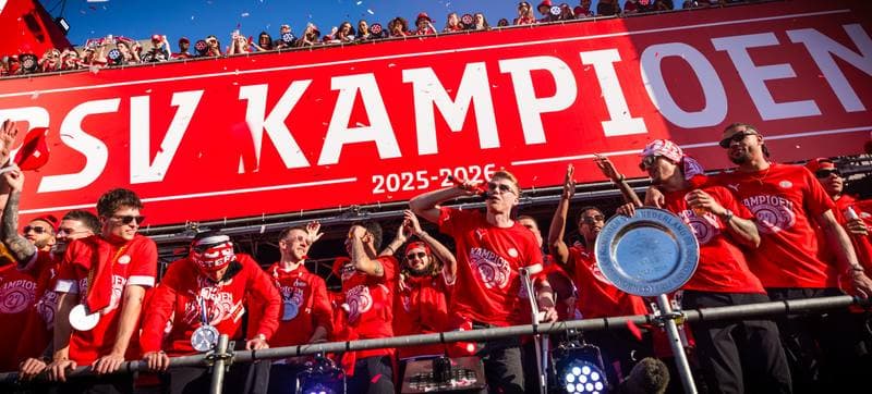 Football. PSV Eindhoven. Celebration. 07.04.2026