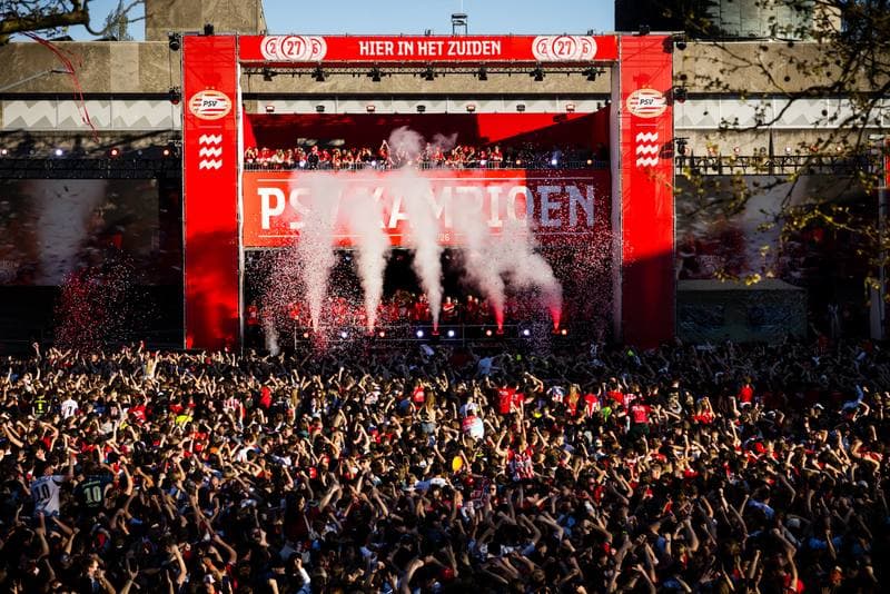 Football. PSV Eindhoven. Celebration. 07.04.2026