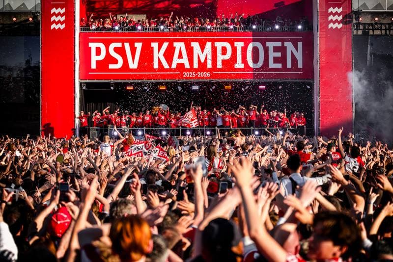 Football. PSV Eindhoven. Celebration. 07.04.2026