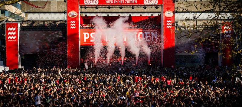Football. PSV Eindhoven. Celebration. 07.04.2026