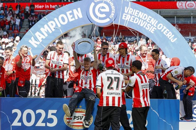 Football. PSV Eindhoven. Ceremony. 07.04.2026