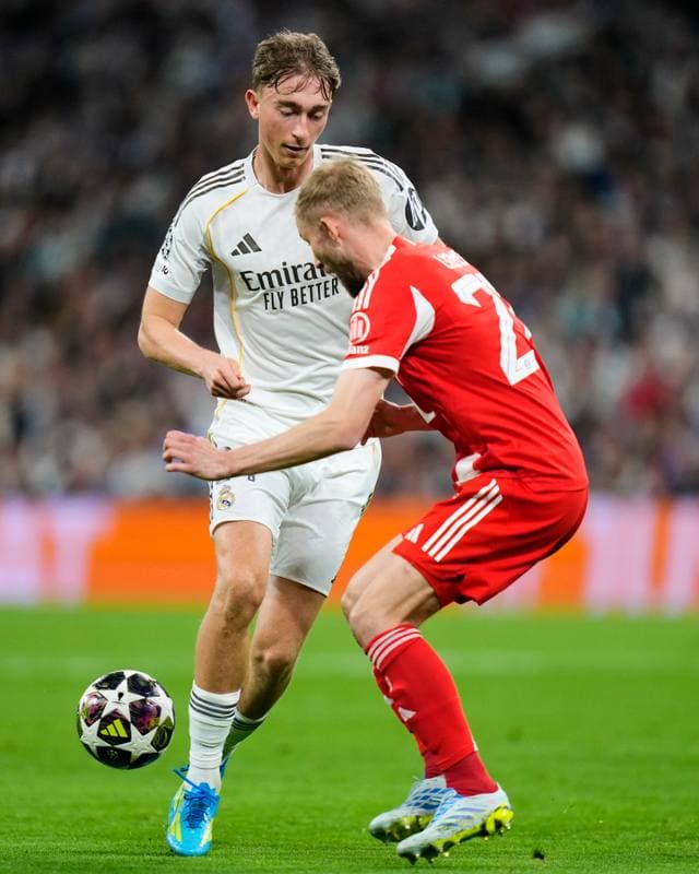 Football. UEFA Champions League. Real Madrid - Bayern Munich. 07.04.2026