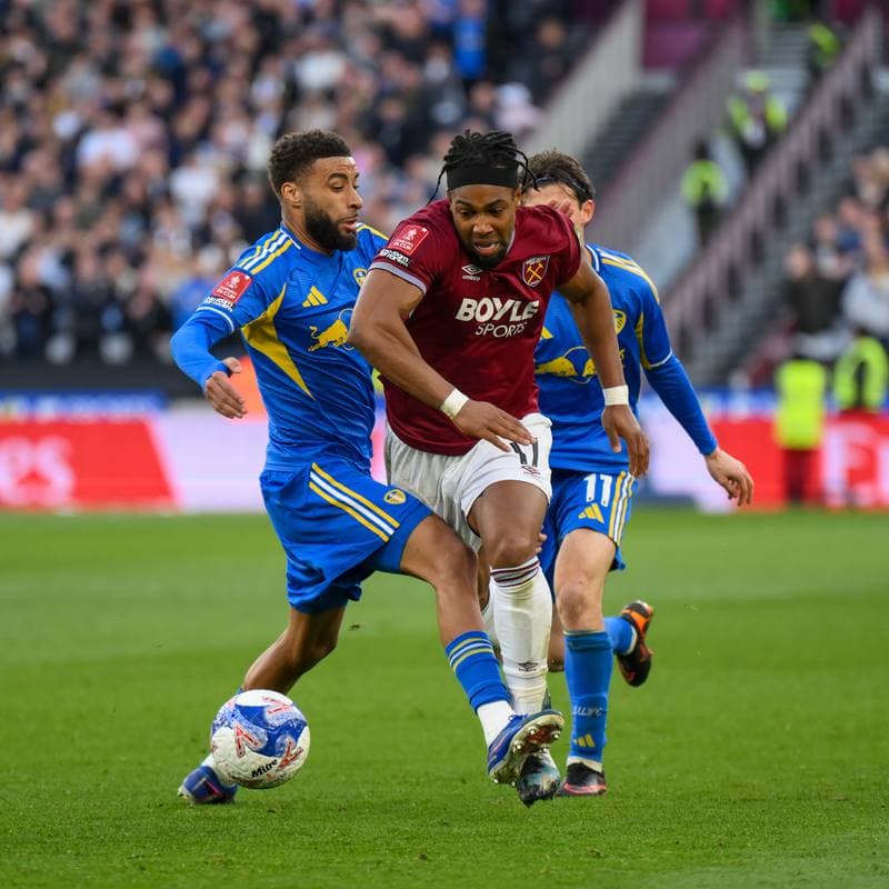 Football. Emirates FA Cup. West Ham United - Leeds United. 05.04.2026
