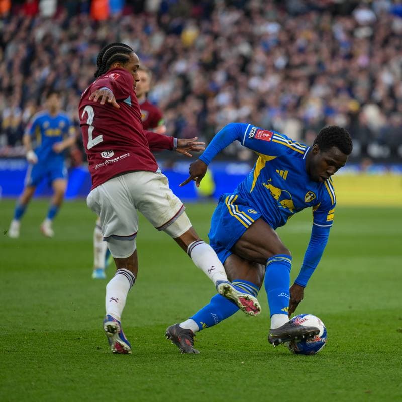 Football. Emirates FA Cup. West Ham United - Leeds United. 05.04.2026