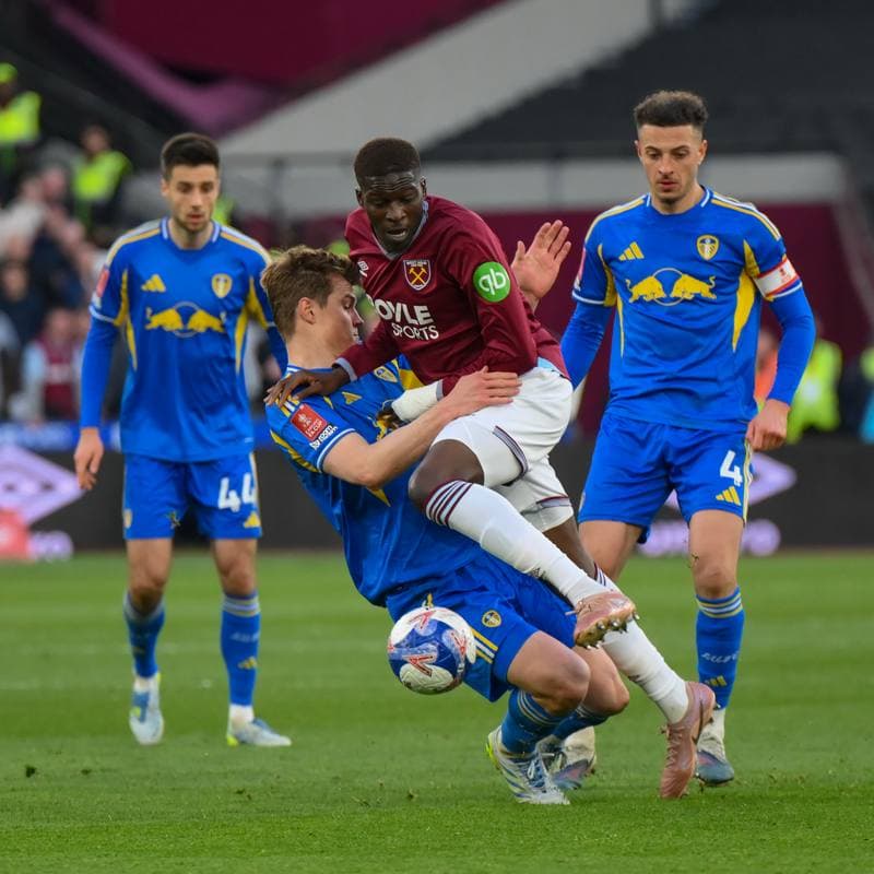 Football. Emirates FA Cup. West Ham United - Leeds United. 05.04.2026