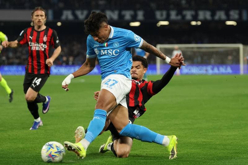 Football. Serie A. Napoli - AC Milan. 06.04.2026
