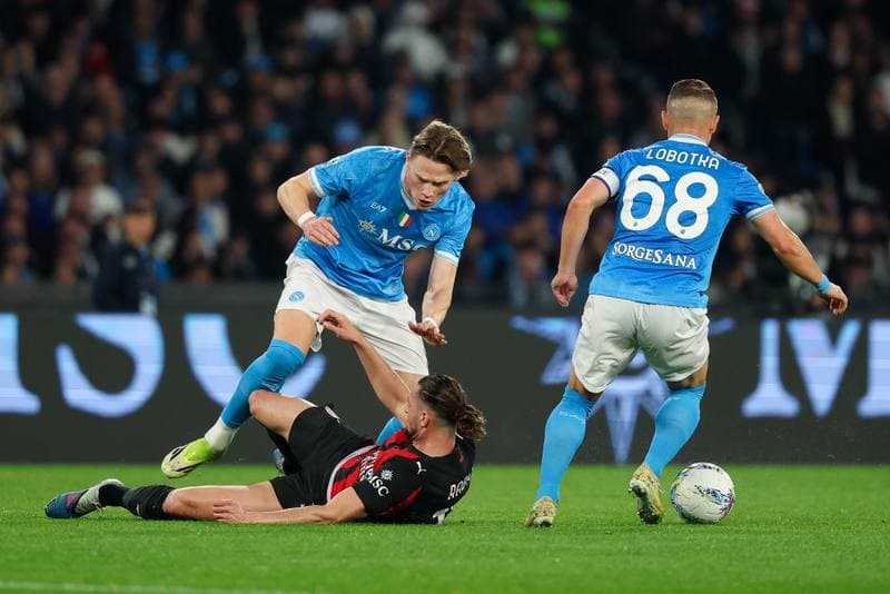 Football. Serie A. Napoli - AC Milan. 06.04.2026