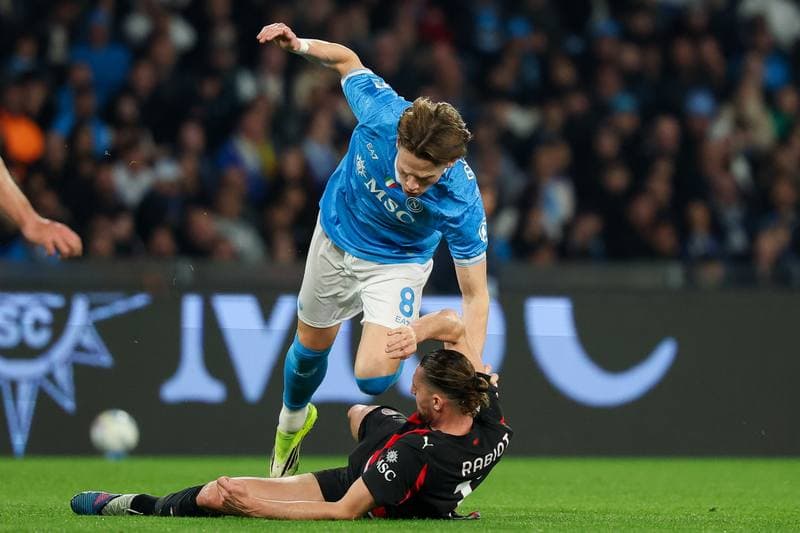 Football. Serie A. Napoli - AC Milan. 06.04.2026
