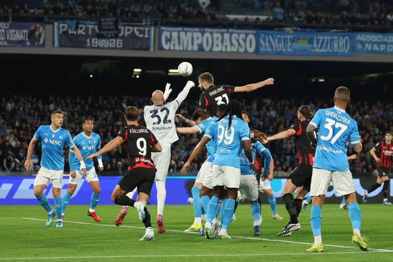 Football. Serie A. Napoli - AC Milan. 06.04.2026