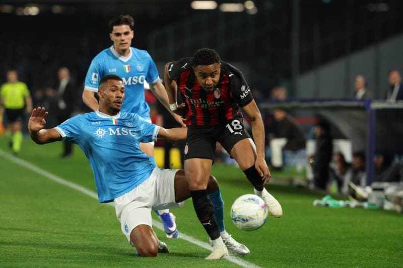 Football. Serie A. Napoli - AC Milan. 06.04.2026