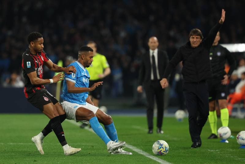 Football. Serie A. Napoli - AC Milan. 06.04.2026