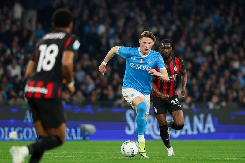 Football. Serie A. Napoli - AC Milan. 06.04.2026