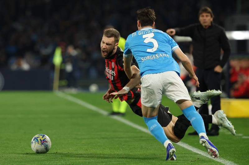 Football. Serie A. Napoli - AC Milan. 06.04.2026