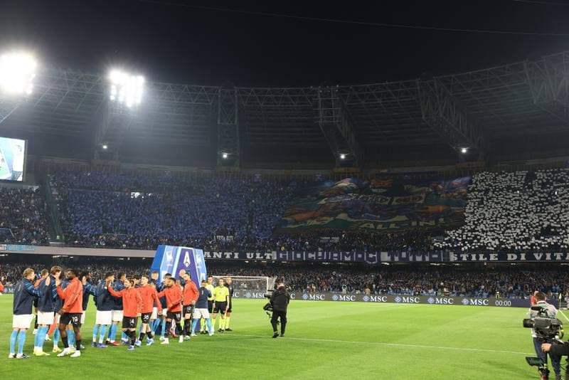 Football. Serie A. Napoli - AC Milan. 06.04.2026