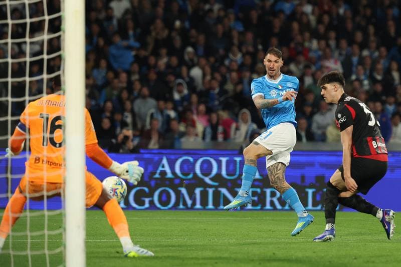 Football. Serie A. Napoli - AC Milan. 06.04.2026