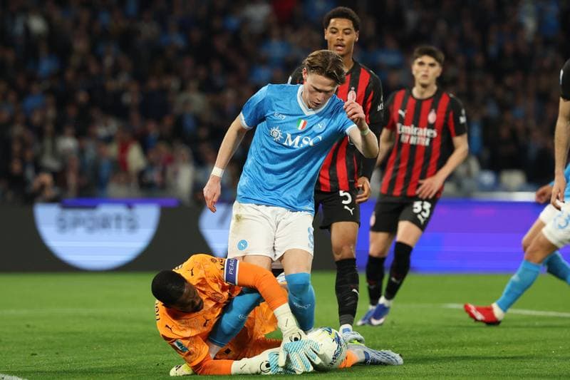 Football. Serie A. Napoli - AC Milan. 06.04.2026