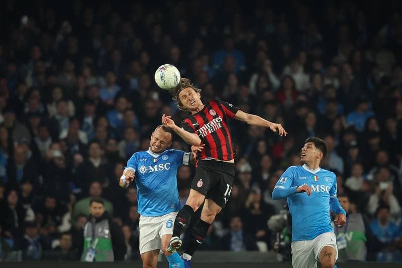 Football. Serie A. Napoli - AC Milan. 06.04.2026
