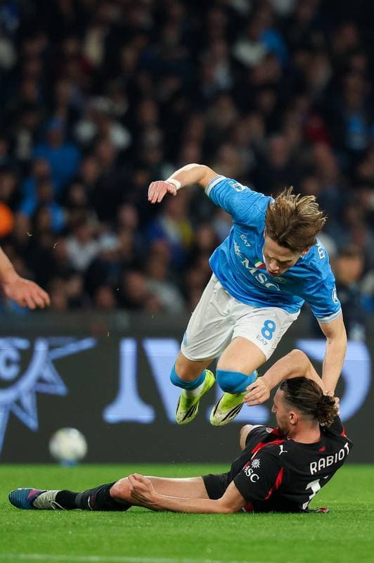Football. Serie A. Napoli - AC Milan. 06.04.2026