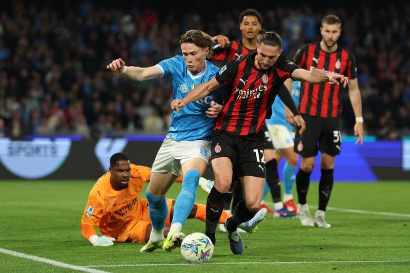 Football. Serie A. Napoli - AC Milan. 06.04.2026