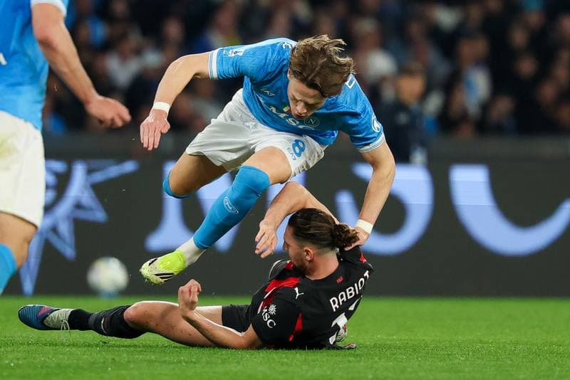 Football. Serie A. Napoli - AC Milan. 06.04.2026