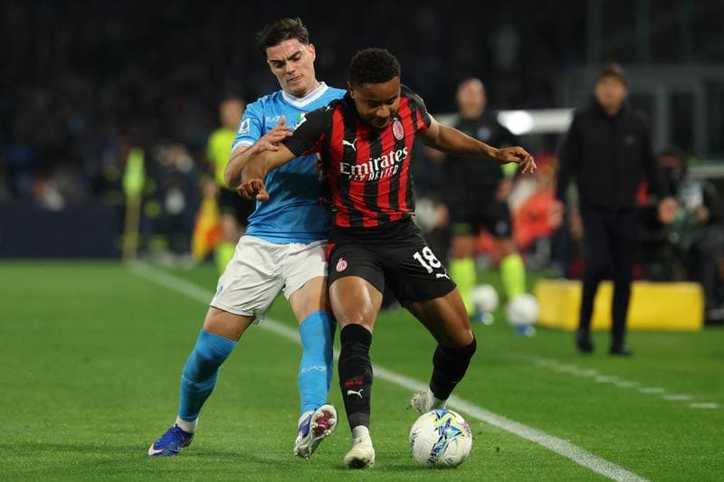 Football. Serie A. Napoli - AC Milan. 06.04.2026