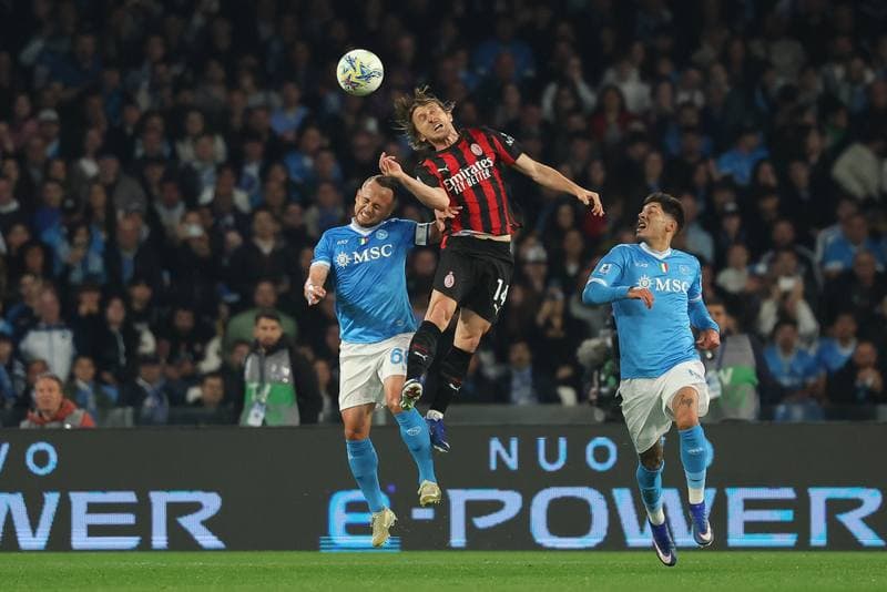 Football. Serie A. Napoli - AC Milan. 06.04.2026