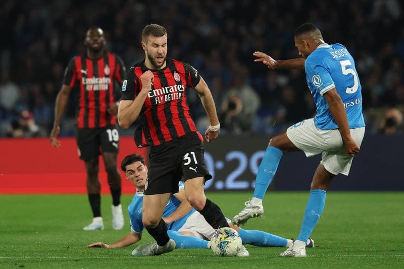 Football. Serie A. Napoli - AC Milan. 06.04.2026