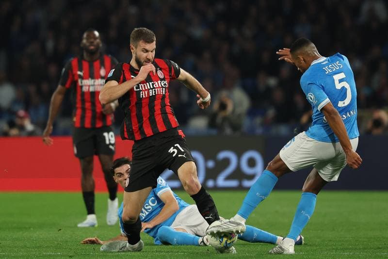 Football. Serie A. Napoli - AC Milan. 06.04.2026