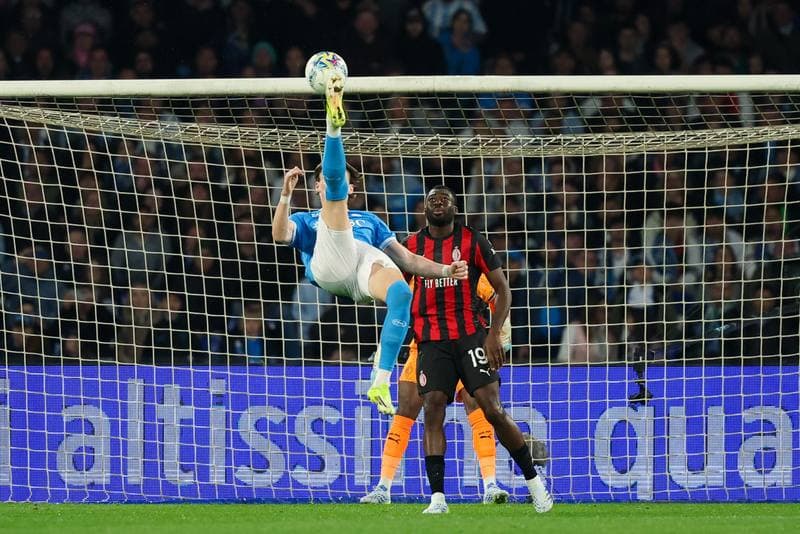 Football. Serie A. Napoli - AC Milan. 06.04.2026