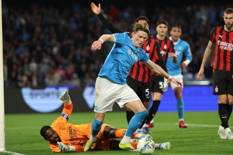 Football. Serie A. Napoli - AC Milan. 06.04.2026